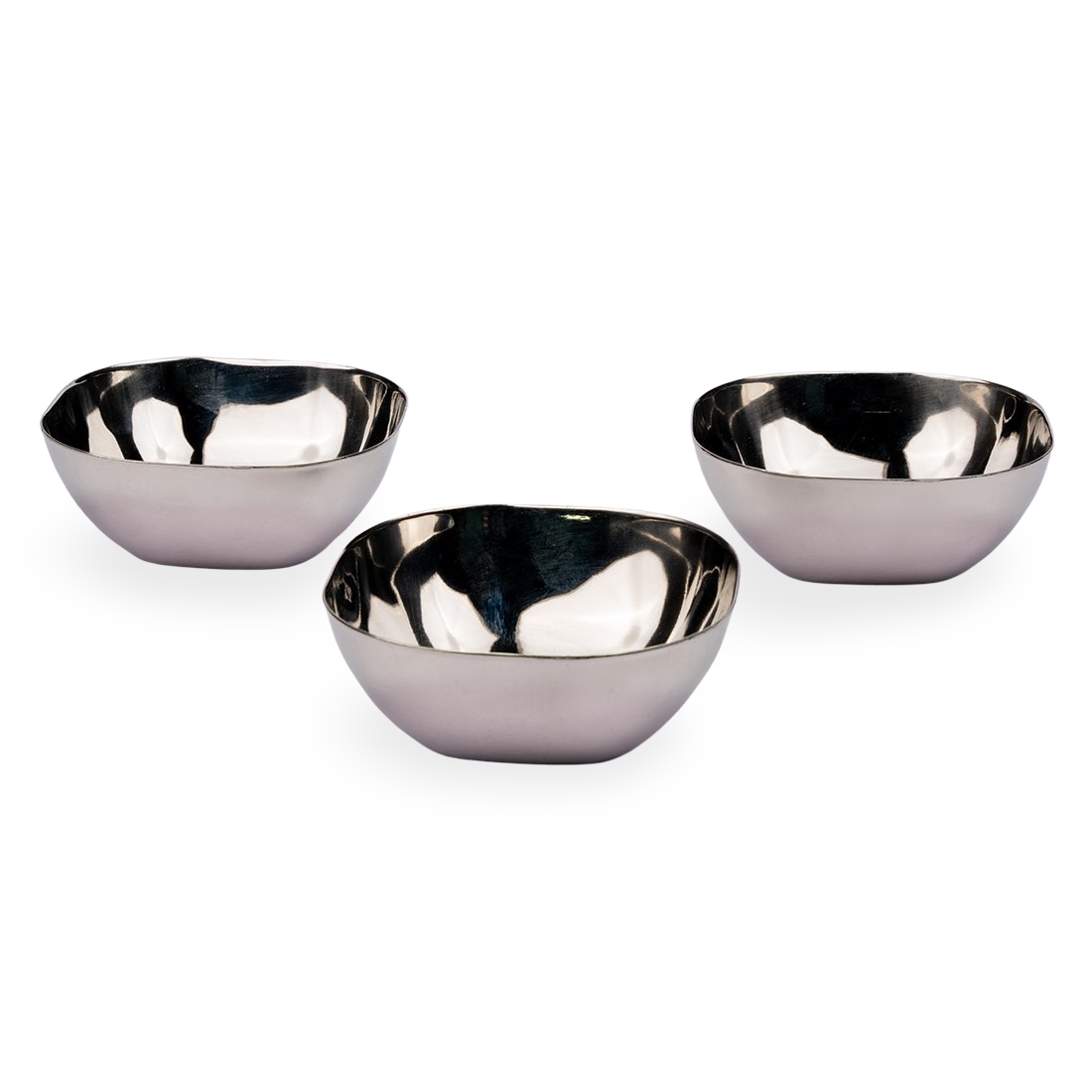 Steel square 9 Pcs Thali set