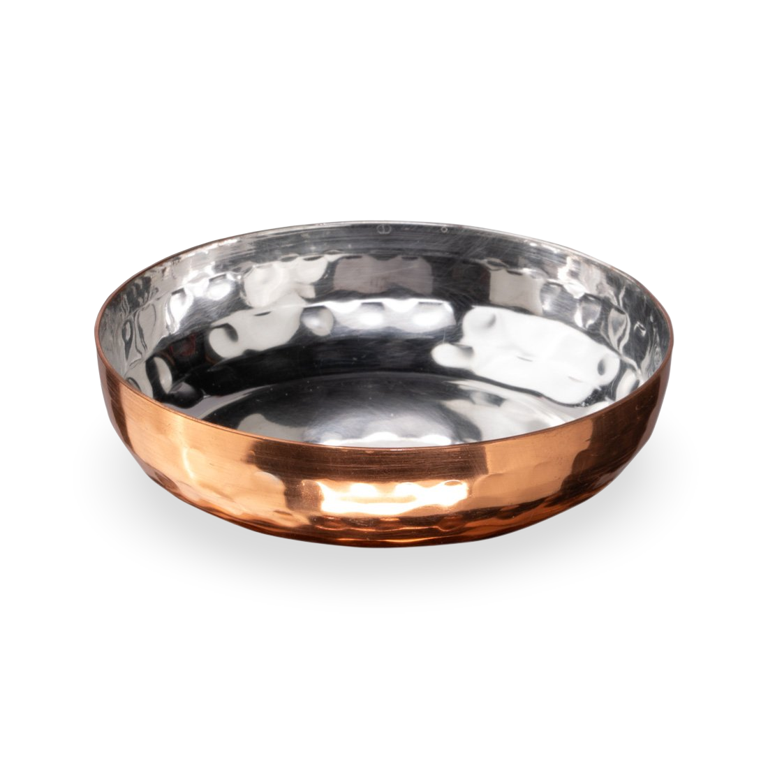 Rose gold Hammered 6 Pcs Thali set