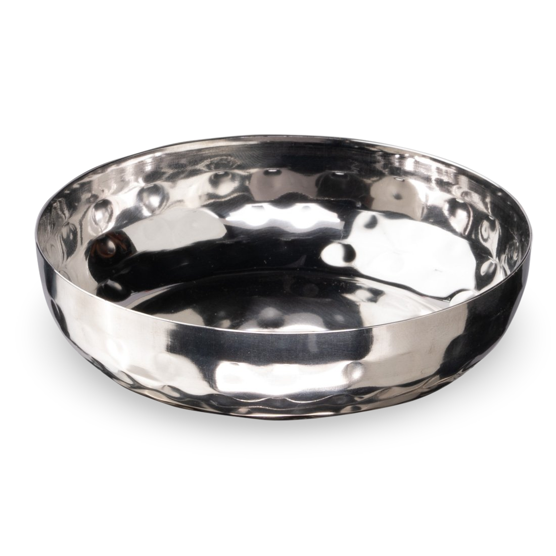 Silver Hammered 6 Pcs Thali set