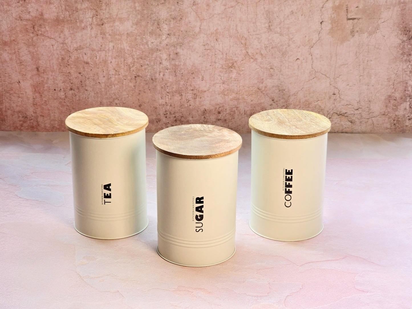 Beige T/C/S Containers