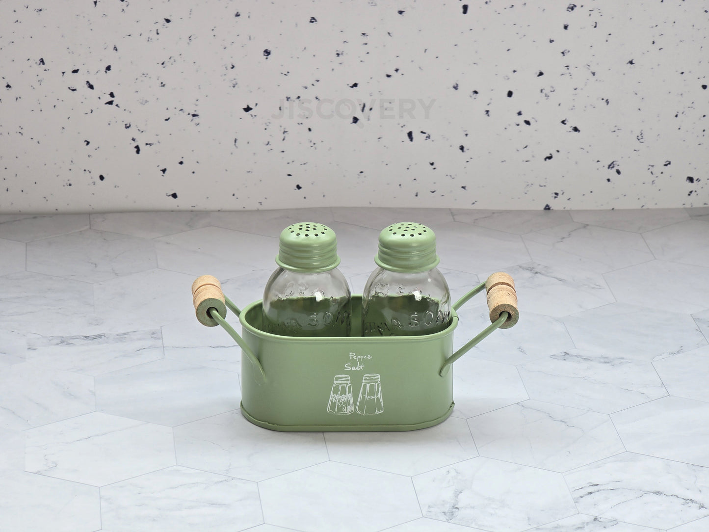 Cutlery & Salt Pepper Combo (Green)
