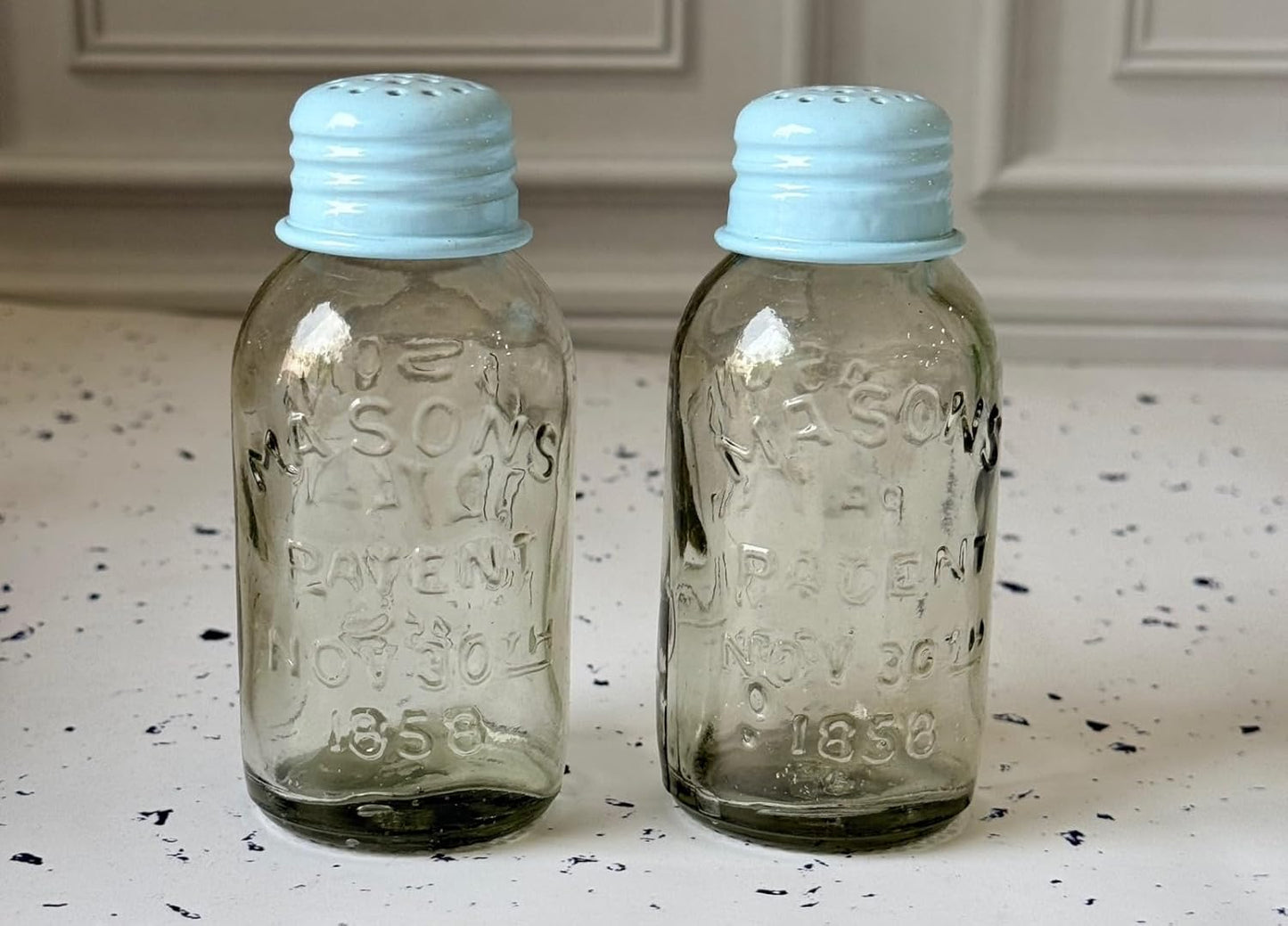 JISCOVERY Classic Salt & Pepper Set for Dining & Kitchen 100 ML| Blue