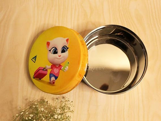 Kitty Design Stainless Steel Airtight Tiffin Box For Kids Online