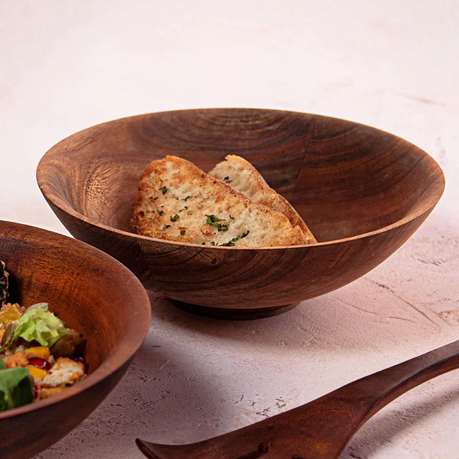 JISCOVERY Wooden Serving Bowl – Jiscovery - Main Image