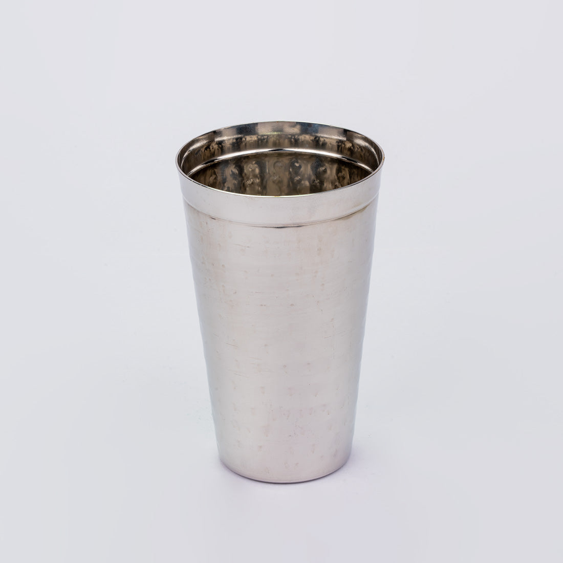 JISCOVERY Stainless Steel Lassie Glass Set of 1| Glass for Water, Milk & Juice| Glass Tumbler| Daily Use Water Drinking Glass| Durable| Silver| Capacity- 700 ML
