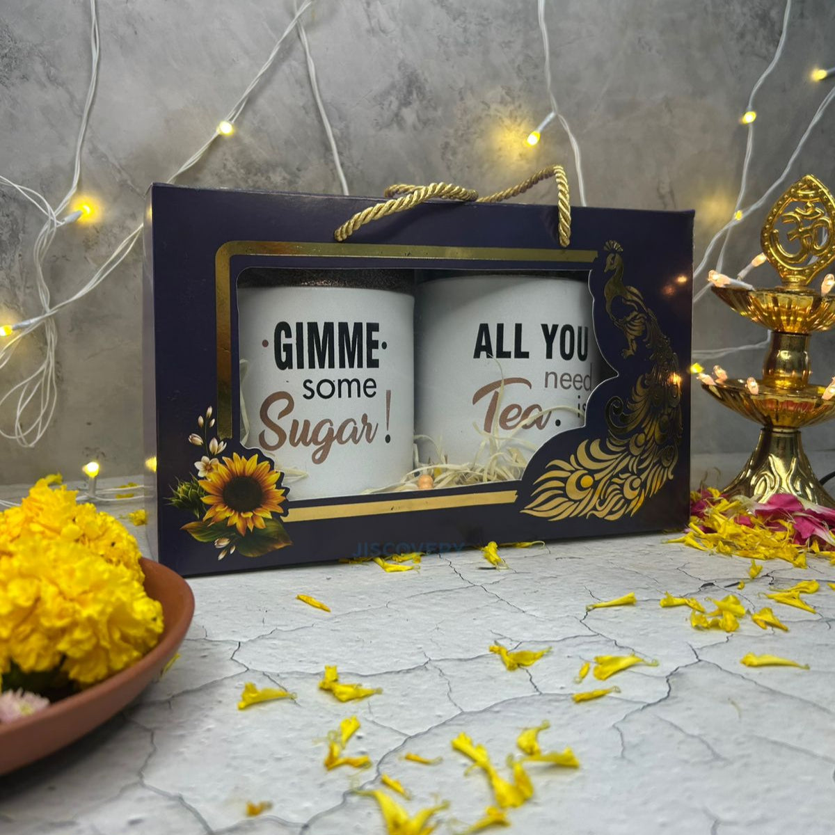 Diwali Gifting Box Tea & Sugar Set of 2