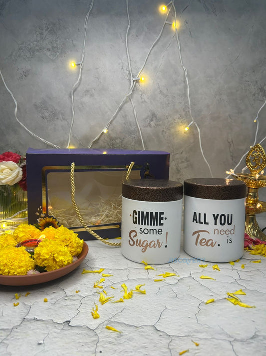 Diwali Gifting Box Tea & Sugar Set of 2