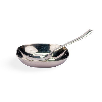 Steel square 6 Pcs Thali set