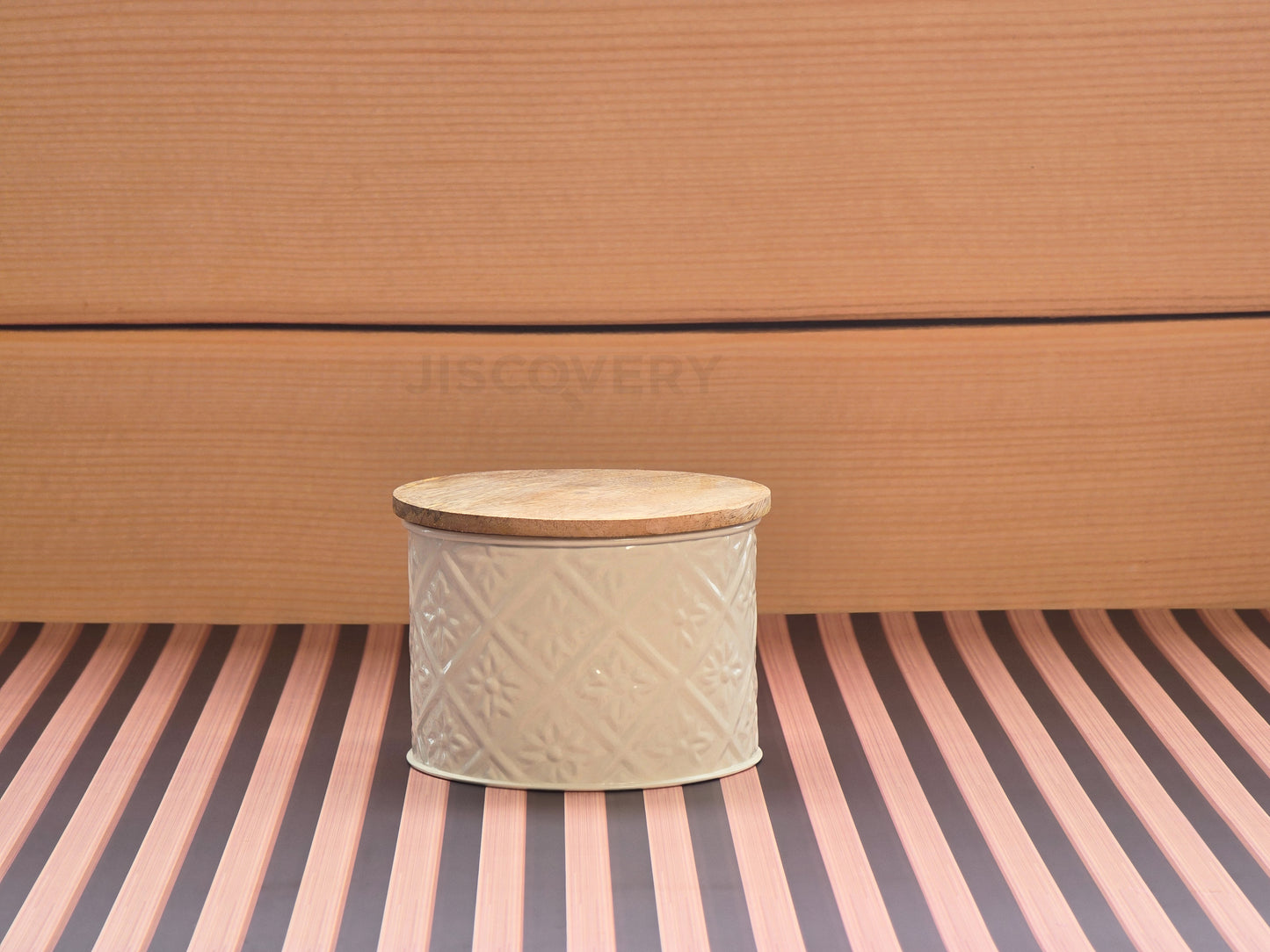 JISCOVERY Premium Airtight Storage Jars For Snacks Set of Ivory Colour