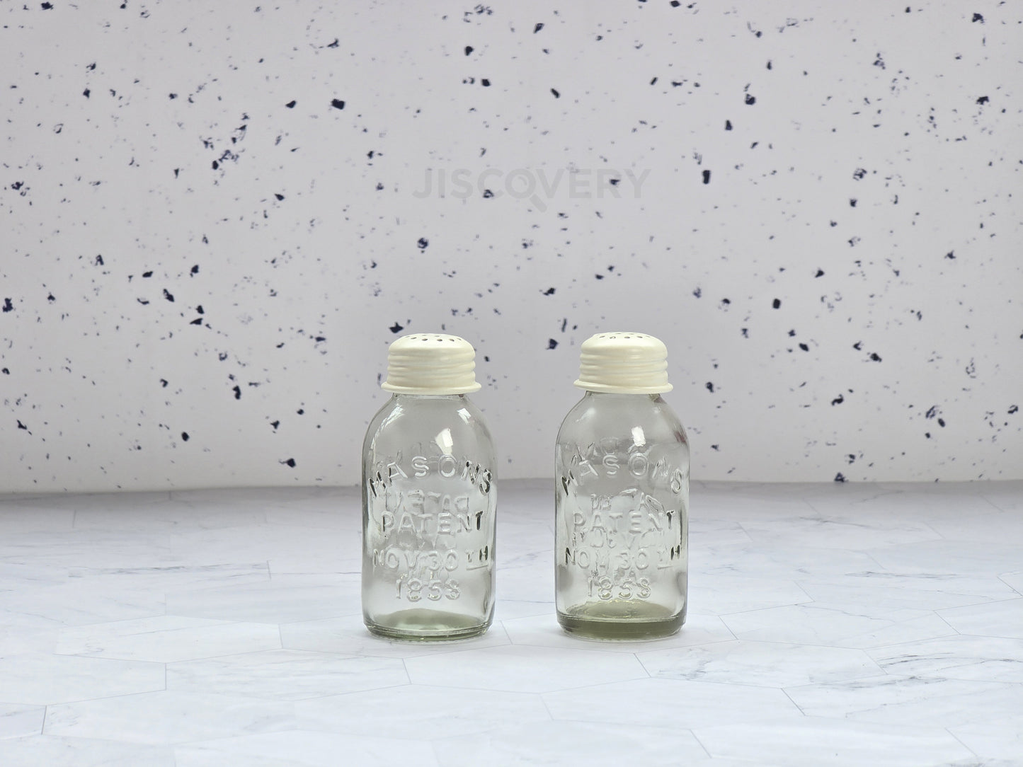 Ivory Salt and Pepper Caddy