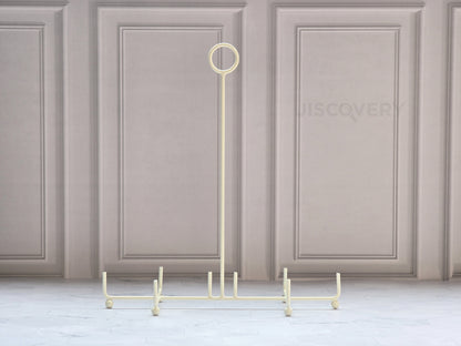JISCOVERY Tabletop Spoon & Fork Holder - Kitchen Storage Stand | Ivory Cutlery Stand For Dining