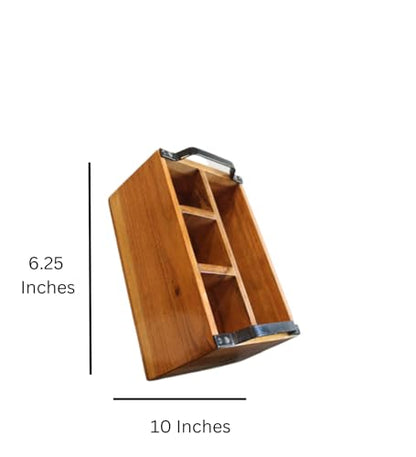 Jiscovery Chopping Board and Cutlery Stand Combo