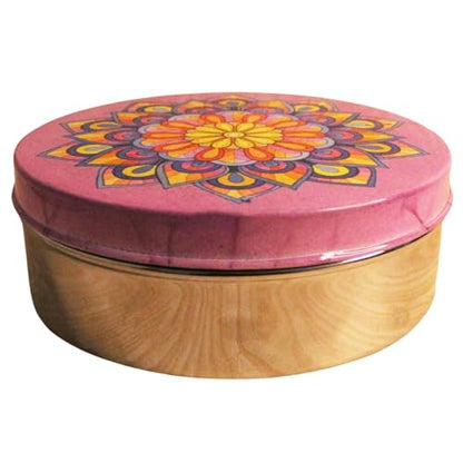JISCOVERY Stainless Steel Chapati Roti Dabba Box Hot Pot for Kitchen