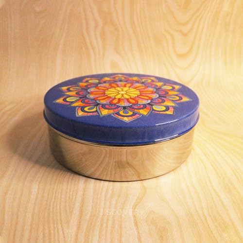 JISCOVERY Stainless Steel Chapati Roti Dabba Box Hot Pot for Kitchen