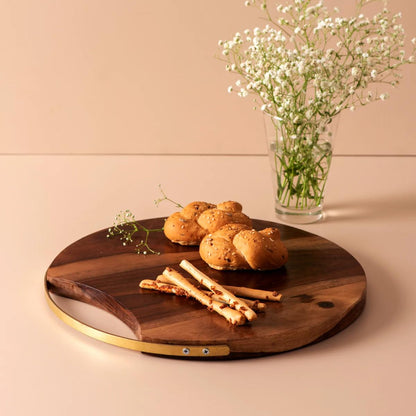 JISCOVERY Chopping Board Cum Serving Platter