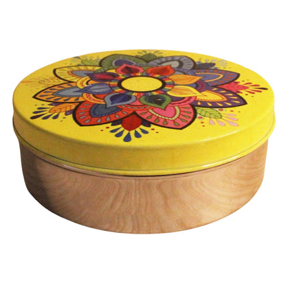 JISCOVERY Stainless Steel Chapati Roti Dabba Box Hot Pot for Kitchen