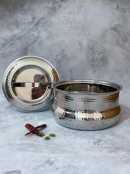 JISCOVERY Stainless Steel Airtight Insulated Casserole for Hot Meal
