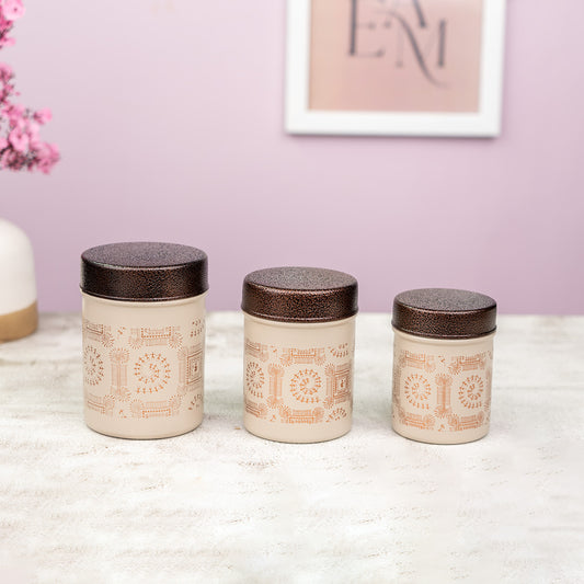 Coffee Ubha Dabba set of 3