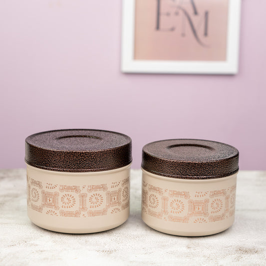 Coffee Betha dabba set of 2