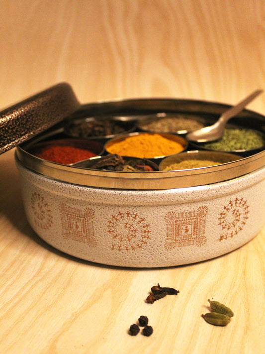 Jiscovery Stainless steel masala box