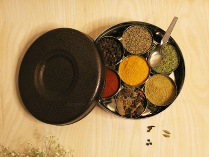 Jiscovery Stainless steel masala box