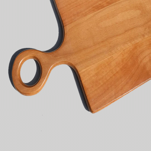 JISCOVERY Premium Acacia Wood Chopping Board for Kitchen| Wooden Cutting Board for Kitchen Use| Chopping Pad| Eco-Friendly | Pests Resistant | 38x22x1.9 CM
