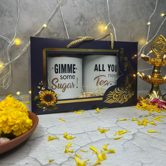 Diwali Gifting Box Tea & Sugar Set of 2